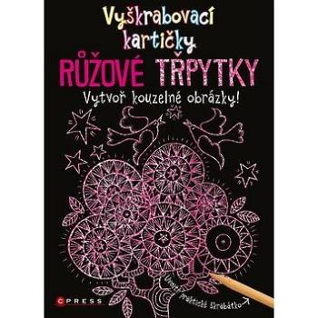 Vyškrabovací kartičky RŮŽOVÉ TŘPYTKY: Vytvoř kouzelné obrázky! + škrabátko (8594050428287)