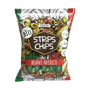 Krekry luštěninové Mexico 90 g BIO   STRIPS CHIPS