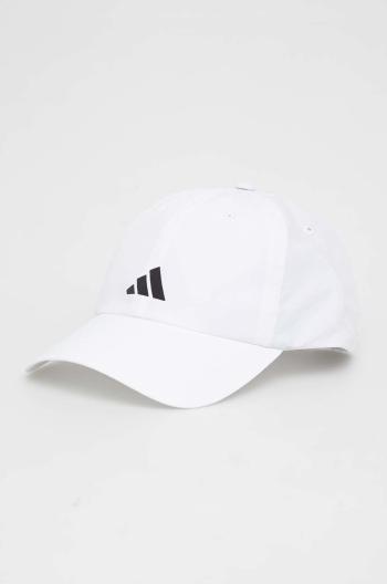 Kšiltovka adidas Performance bílá barva, s potiskem, IC2069