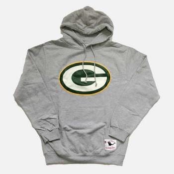 Mitchell & Ness sweatshirt Green Bay Packers NFL Team Logo Hoody grey - M