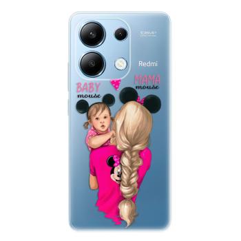 Odolné silikonové pouzdro iSaprio - Mama Mouse Blond and Girl - Xiaomi Redmi Note 13