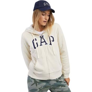 GAP V-FRCH EXC LOGO SHERPA Dámská mikina, béžová, velikost