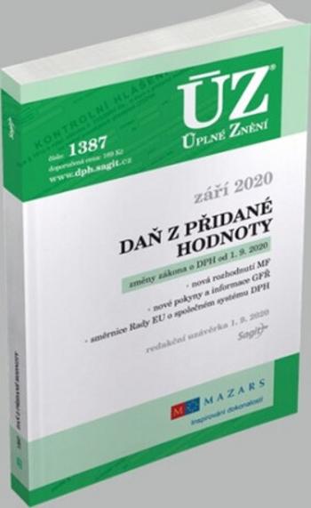 ÚZ 1387 Daň z přidané hodnoty 2020