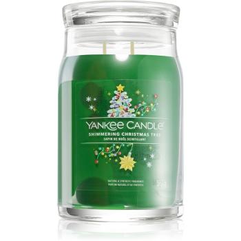 Yankee Candle Shimmering Christmas Tree vonná svíčka Signature 567 g