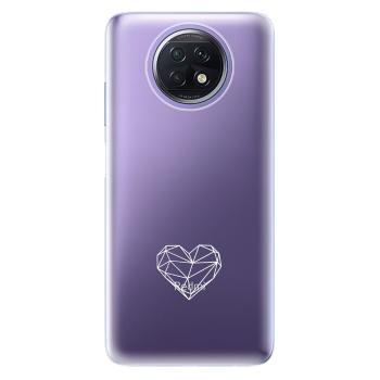 Odolné silikonové pouzdro iSaprio - čiré - Digital Love - Xiaomi Redmi Note 9T