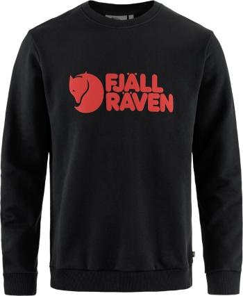 Fjällräven Logo Sweater M Black S Outdoorová mikina