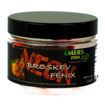 Emersfish boilie neonky broskev fénix 50 g - 16 mm