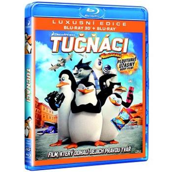 Tučňáci z Madagaskaru (3D + 2D verze) (BD001106)