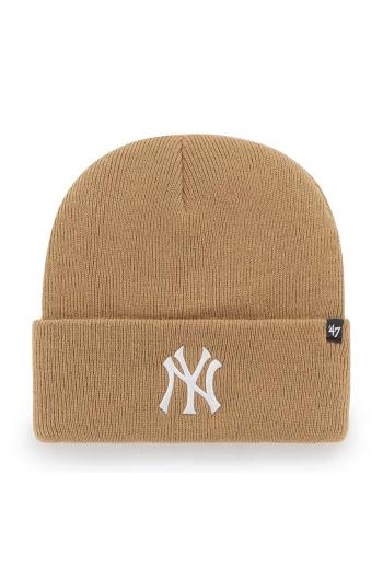 Čepice 47brand MLB New York Yankees oranžová barva, B-HYMKR17ACE-QL