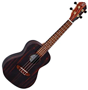 Ortega RUEB-CC Ebony Natural Koncertní ukulele