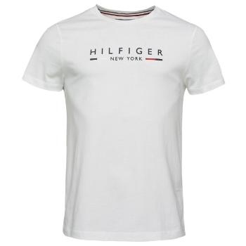 Tommy Hilfiger HILFIGER NEW YORK TEE Pánské triko, bílá, velikost