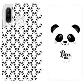 Flipové pouzdro na mobil Huawei P30 Lite - M030P Panda Amálka (5903226896813)