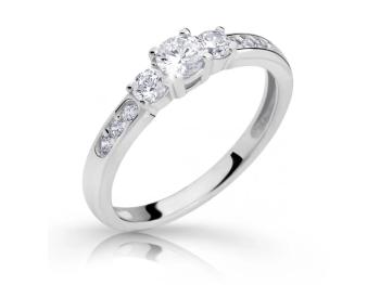 Cutie Diamonds Prsten z bílého zlata s diamanty DZ6806-2360-10-X-2 48 mm