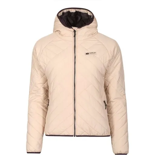ALPINE PRO MISSA Dámská zimní bunda, béžová, velikost