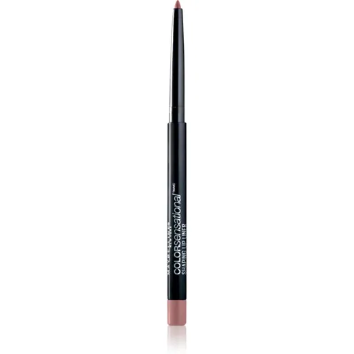 MAYBELLINE NEW YORK Color Sensational Shaping Lip Liner tužka na rty s ořezávátkem odstín 50 Dusty Rose 1.2 g