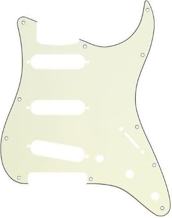 Fender Modern Style ST SSS Mint Green Pickguard