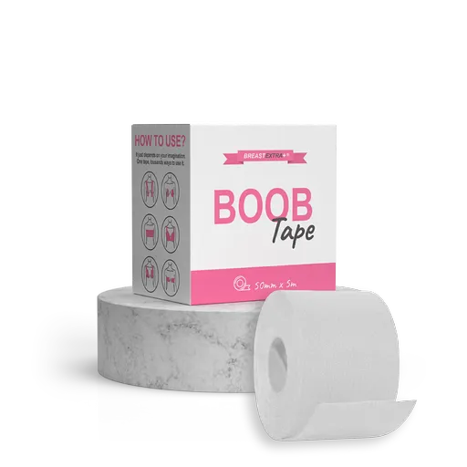 BreastExtra+ BOOB Tape (bílá) – speciální lepící páska na prsa