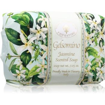 Saponificio Artigianale Fiorentino Jasmine Scented Soap přírodní tuhé mýdlo 200 g