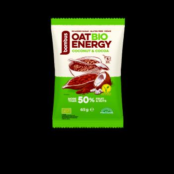 Bombus Oat Energy Coconut & cocoa BIO ovesná kaše 65 g