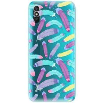 iSaprio Feather Pattern 01 pro Xiaomi Redmi 9A (featpatt01-TPU3_Rmi9A)