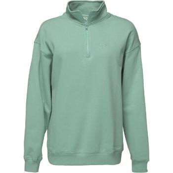 Roxy ESSENTIAL ENERGY HALF ZIP Dámská mikina, světle modrá, velikost