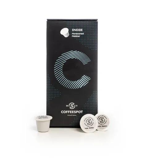 Coffeespot India Monsooned Malabar Espresso kávové kapsle 10x5,6 g