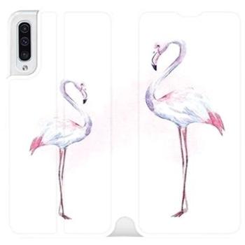 Flipové pouzdro na mobil Samsung Galaxy A50 - M005S Plameňáci (5903226860135)