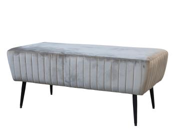 Latté sametová lavice Marat Bench velour - 100*42*50cm 40027920 (40279-20)