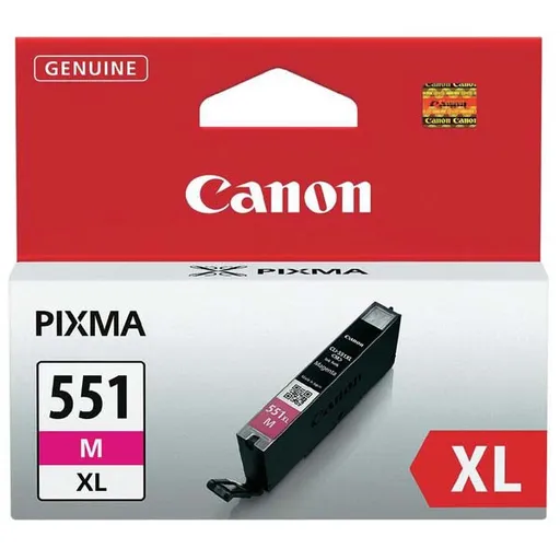 CANON CLI-551-XL M - originální cartridge, purpurová, 11ml