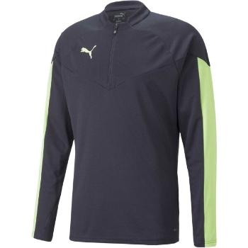 Puma INDIVIDUALFINAL 1/4 ZIP TOP Pánská mikina, šedá, velikost