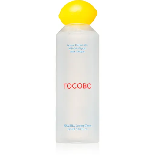 TOCOBO AHA BHA Lemon Toner rozjasňující tonikum pro sjednocení barevného tónu pleti 150 ml