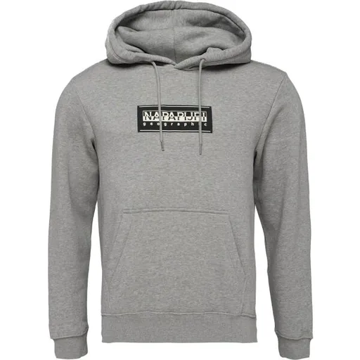 Napapijri B-BOX LOGO Pánská mikina, šedá, velikost