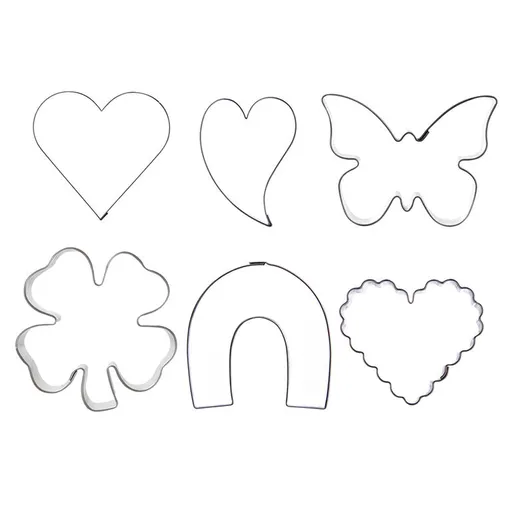 Sada vykrajovátek na SUŠENKY MIX 6 ks