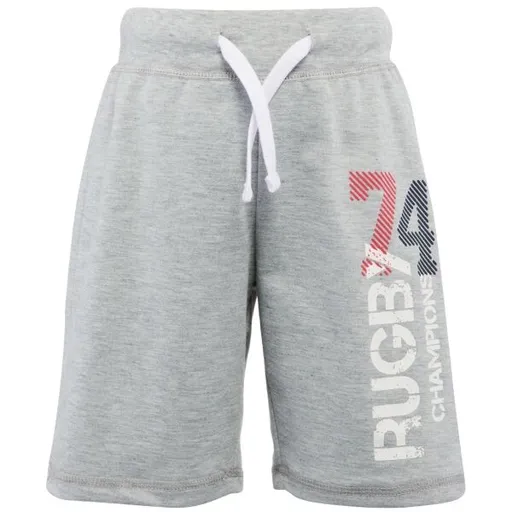 Lewro NARO Chlapecké úpletové šortky, šedá, velikost 104-110
