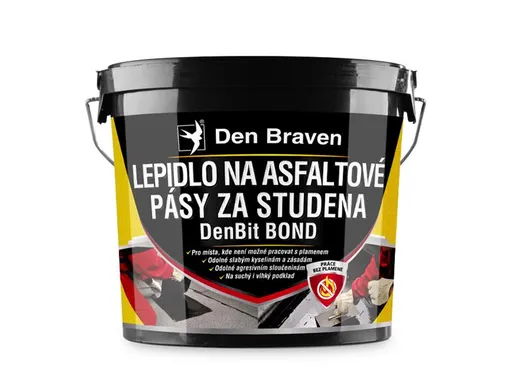 Lepidlo na asfaltové pásy za studena DEN BRAVEN DenBit BOND 5kg