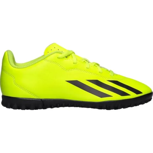 adidas X CRAZYFAST CLUB TF J Dětské turfy, žlutá, velikost 36 2/3