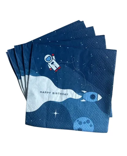 APRÈS Papírové ubrousky "galaxy birthday"