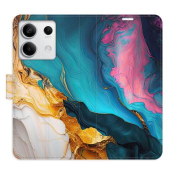 Flipové pouzdro iSaprio - Colourful Marble - Xiaomi Redmi Note 13 5G