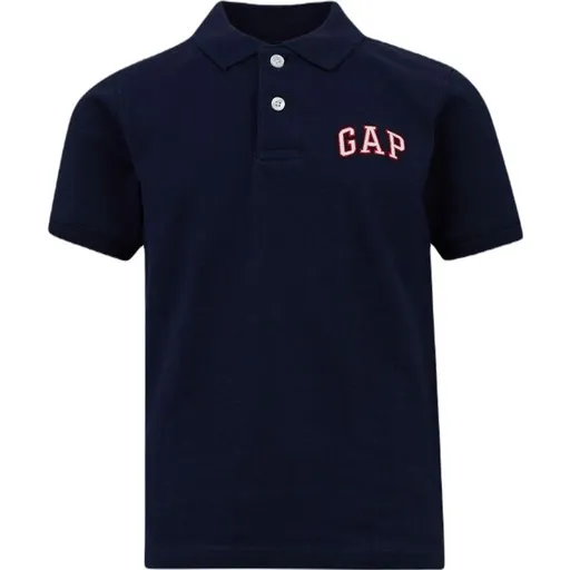 GAP LOGO POLO Dětské tričko, tmavě modrá, velikost