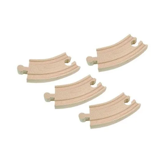 Woody Příslušenství k dráze Kulaté koleje krátké 4ks