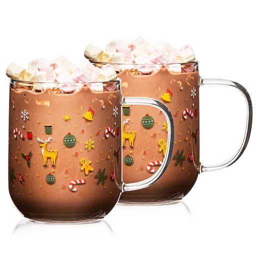 4Home Skleněný hrnek Hot