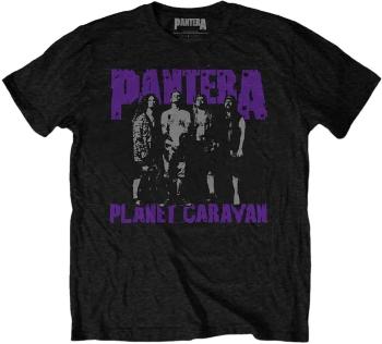 Pantera Tričko Planet Caravan Unisex Black S