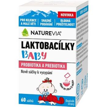 NatureVia Laktobacílky baby 60 sáčků (3863512)