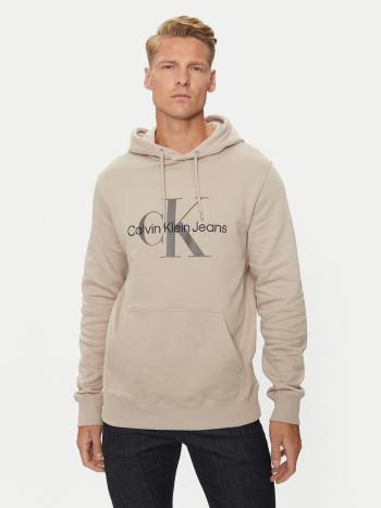 Calvin Klein pánská béžová mikina - 2XL (PCF)