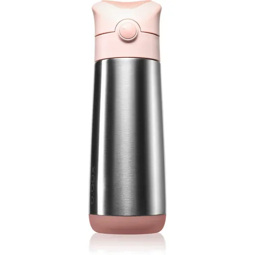 B.Box Insulated Drink Bottle termoska s brčkem Blush Crush 500 ml