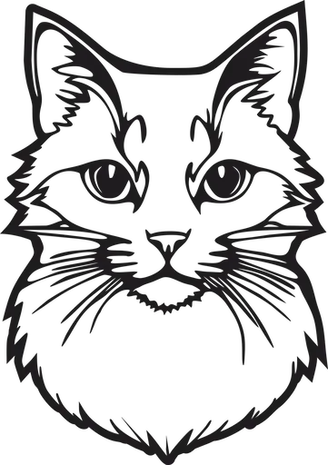 Vsepropejska 3D samolepka na zeď ze dřeva kočka 3 Rozměr (cm): 38 x 27, Dekor: Černá