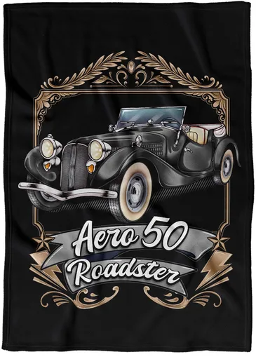 Deka Aero 50 Roadster Black (Podšití beránkem: NE)