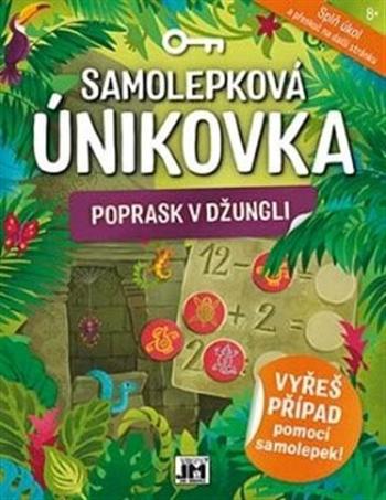 Samolepková únikovka - Poprask v džungli