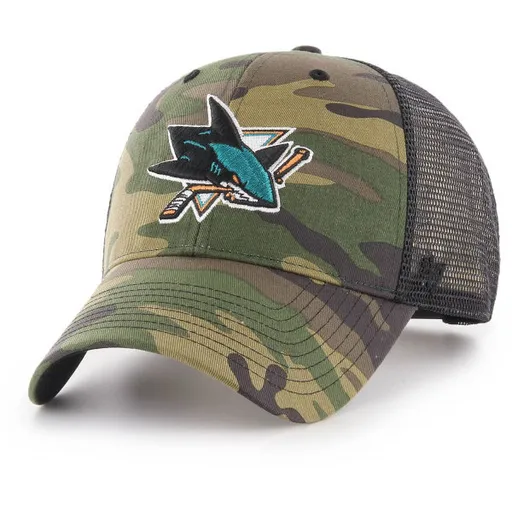 47 NHL SAN JOSE SHARKS CAMO BRANSON 47 MVP Kšiltovka, khaki, velikost ADULT