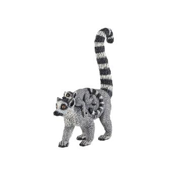 Lemur s mládětem